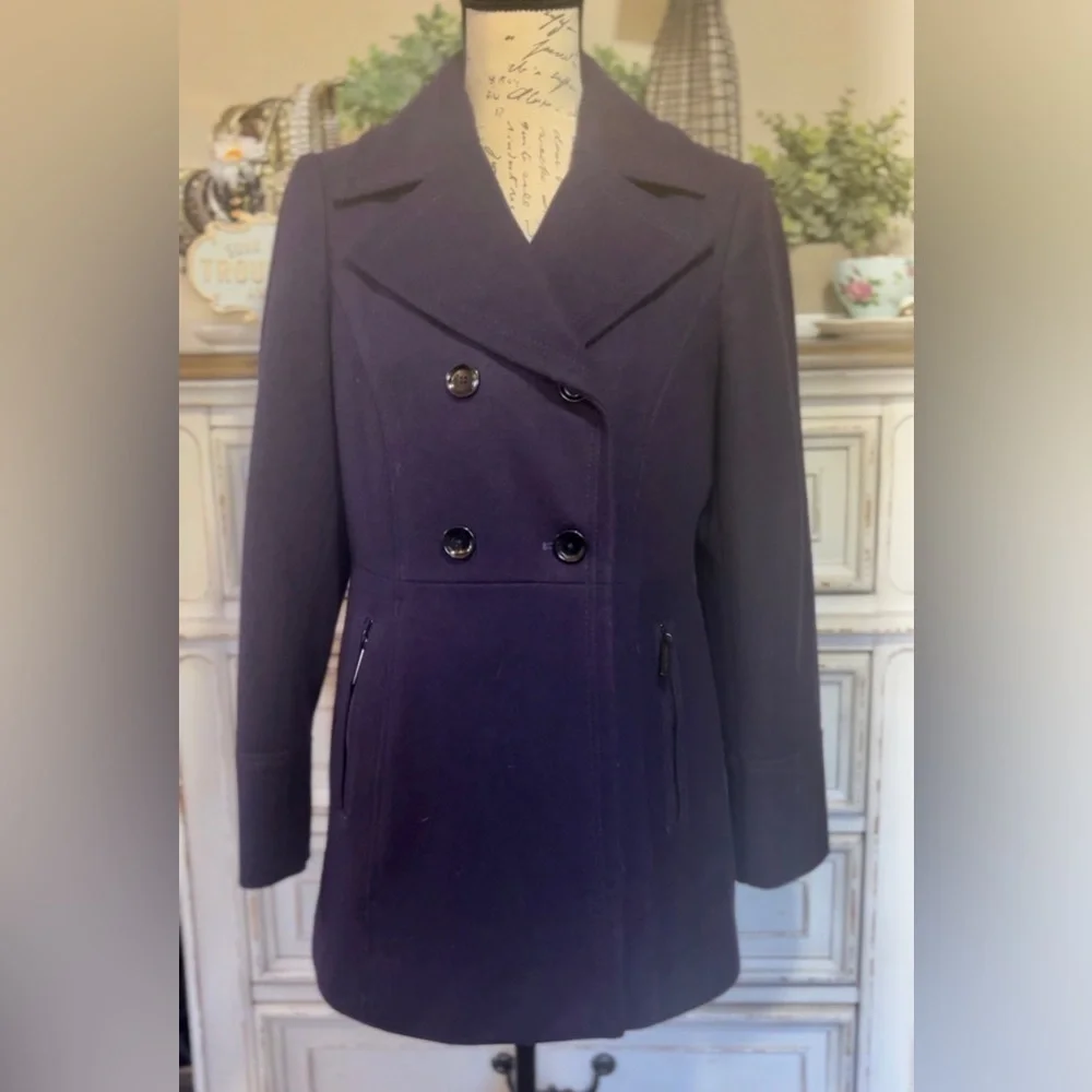 🖤 GREAT PRICE! Michael Kors lined peacoat, women’s petite medium-see video🎥
