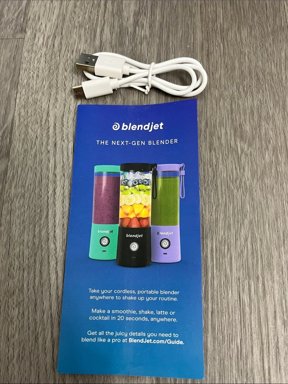 Blendjet new rechargeable