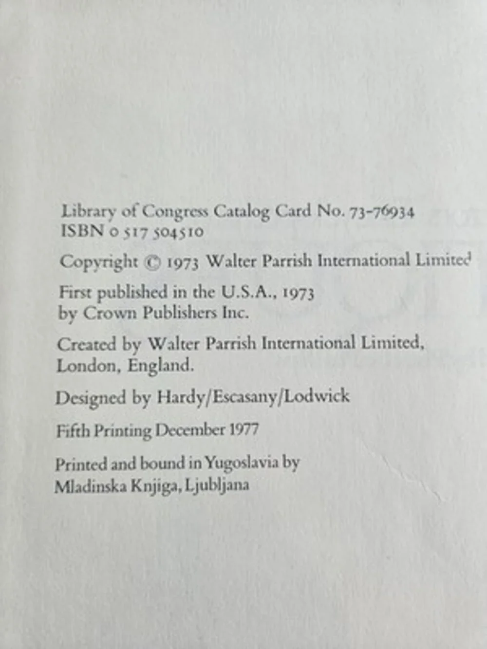 N/A collectors encyclopedia
