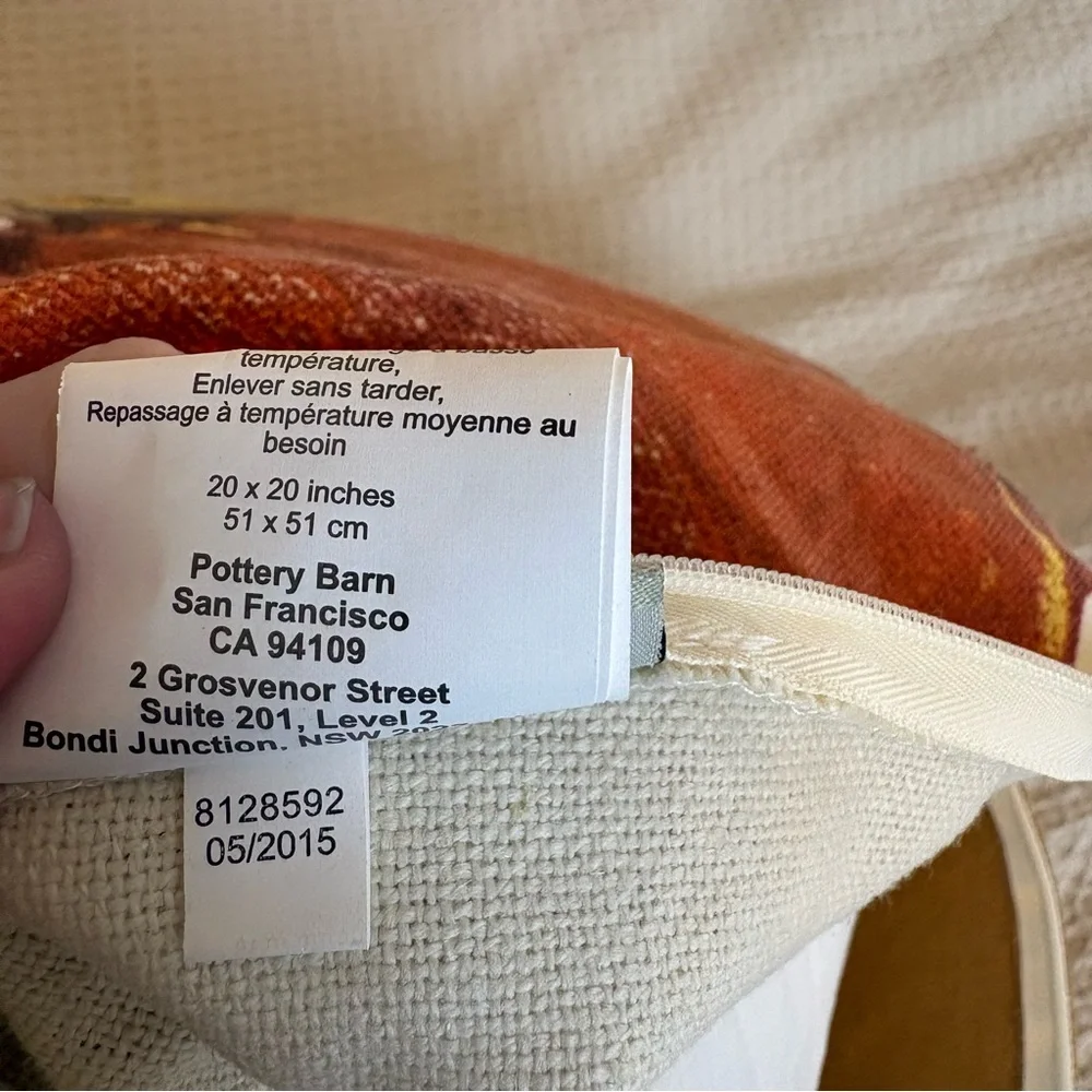 Pottery Barn add festive