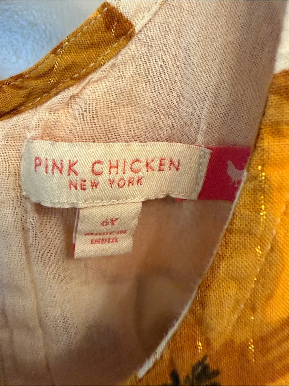 Pink Chicken bright floral