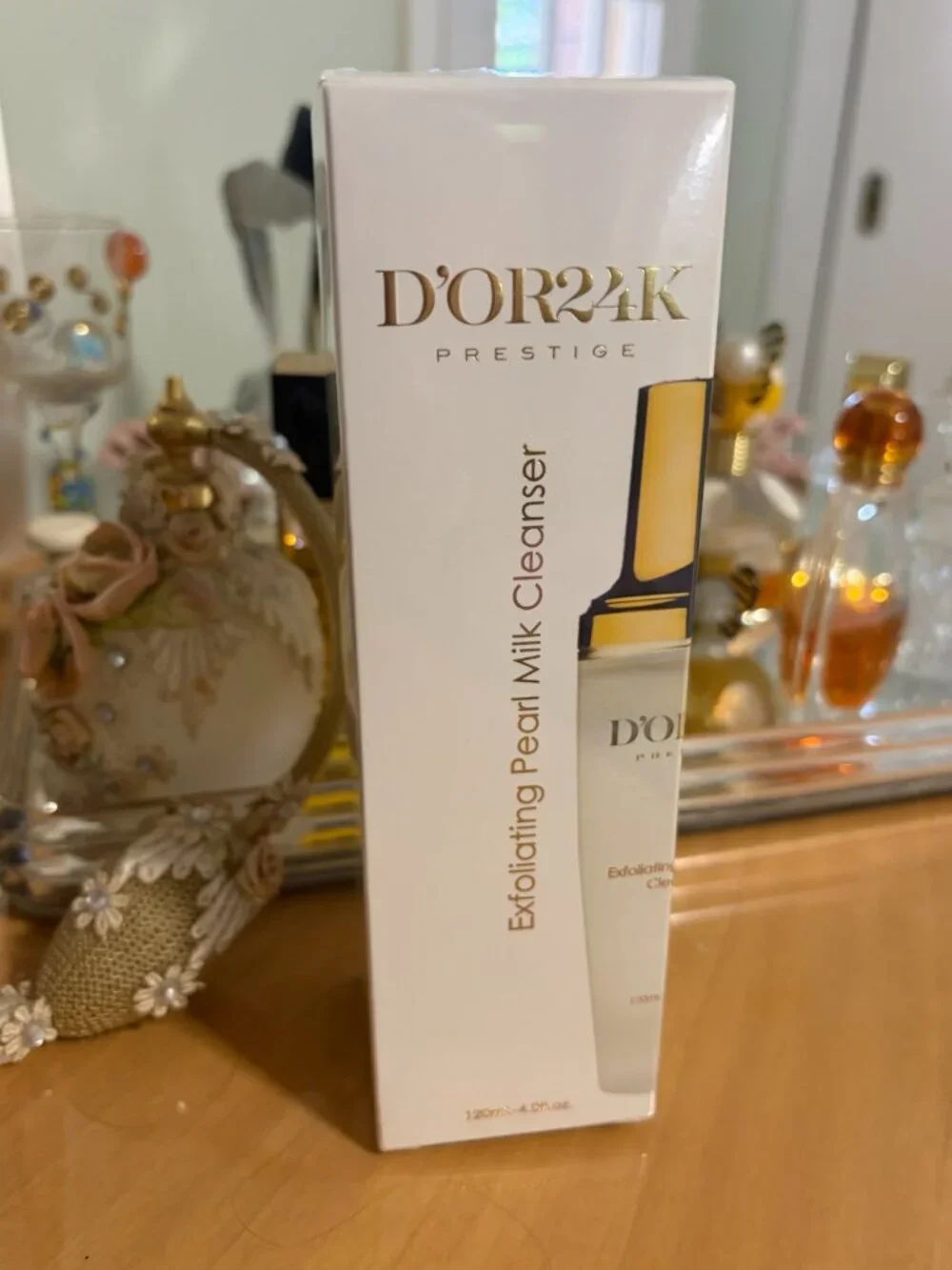 D'OR24K EXFOLIATING PEARL MILK CLEANSER