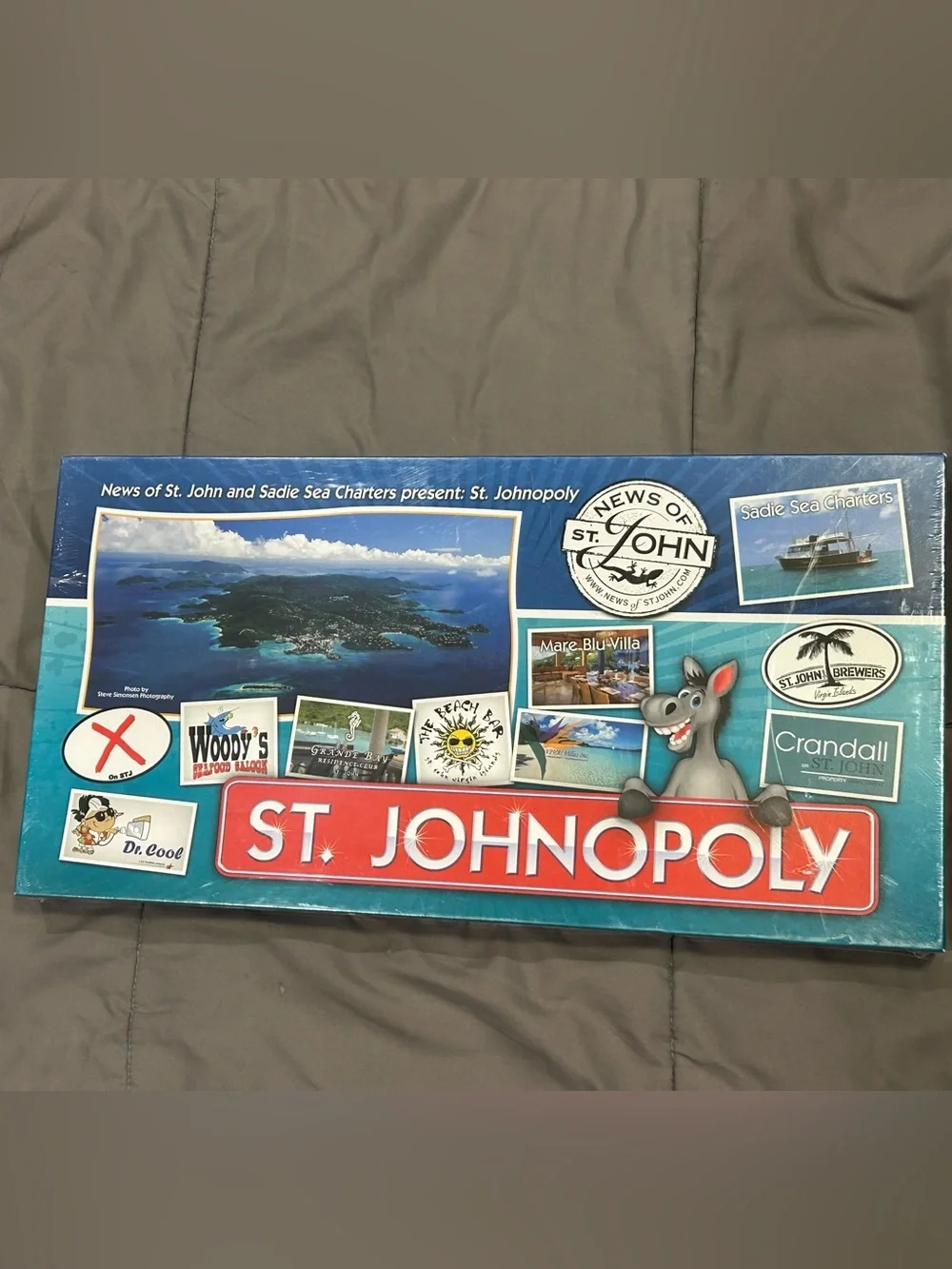 4th Edition St. Johnopoly board game island of St. John, U.S. Virgin Islands NEW