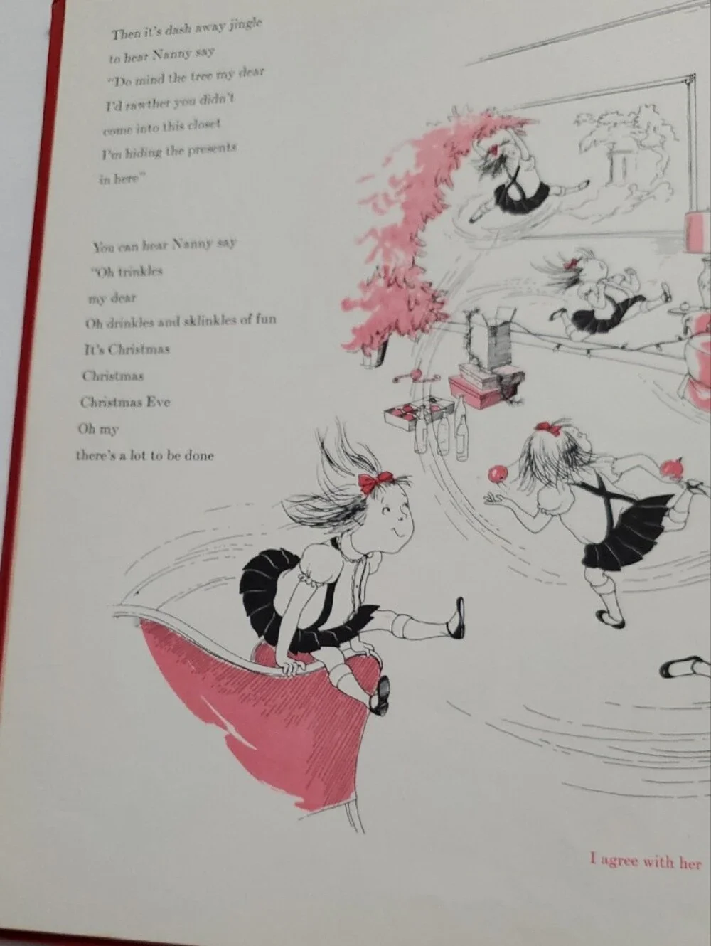 Kay Thompson's Vintage 1958 Eloise at Christmastime - Charming  Hardcover  Book