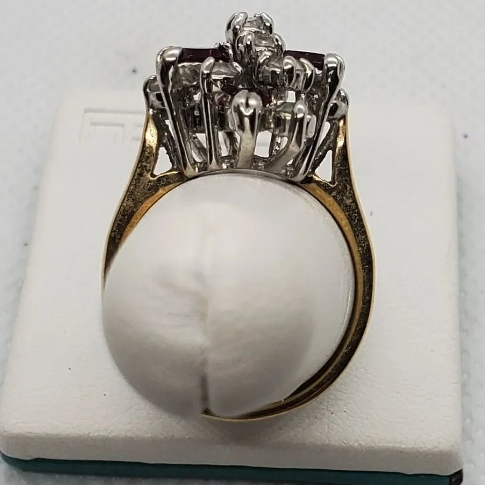 Vintage gold silver