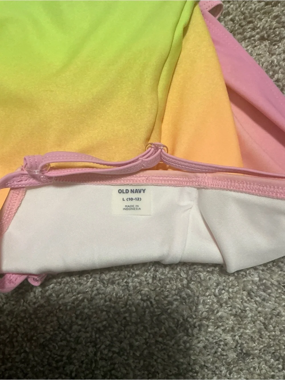 Old Navy colorful ombre
