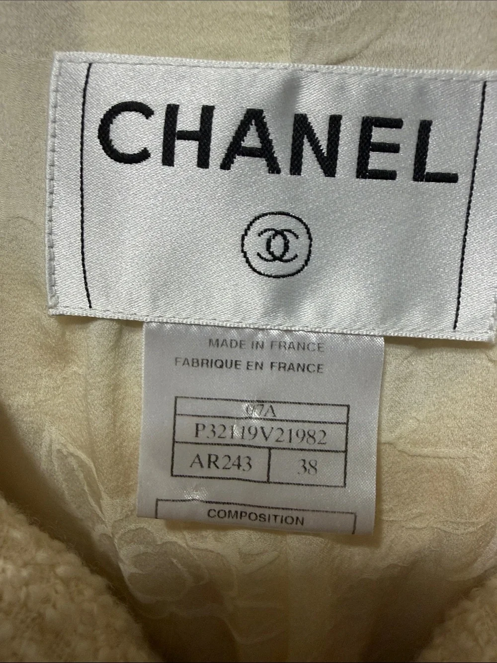 CHANEL classic tweed