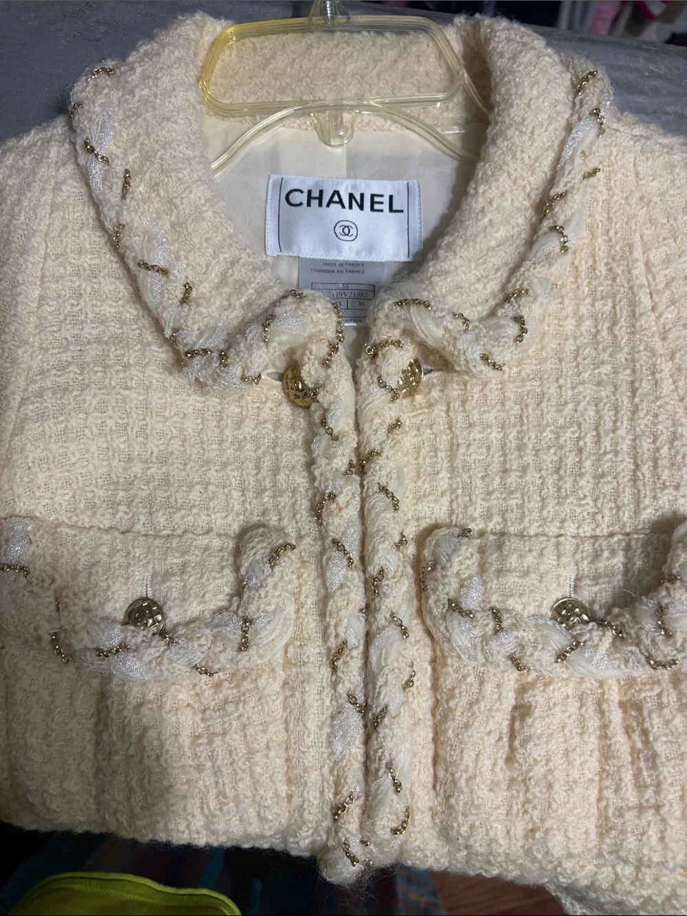 CHANEL classic tweed