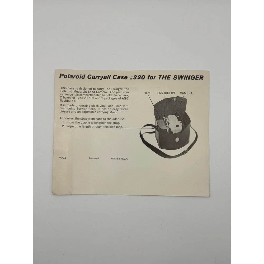 Polaroid vintage land