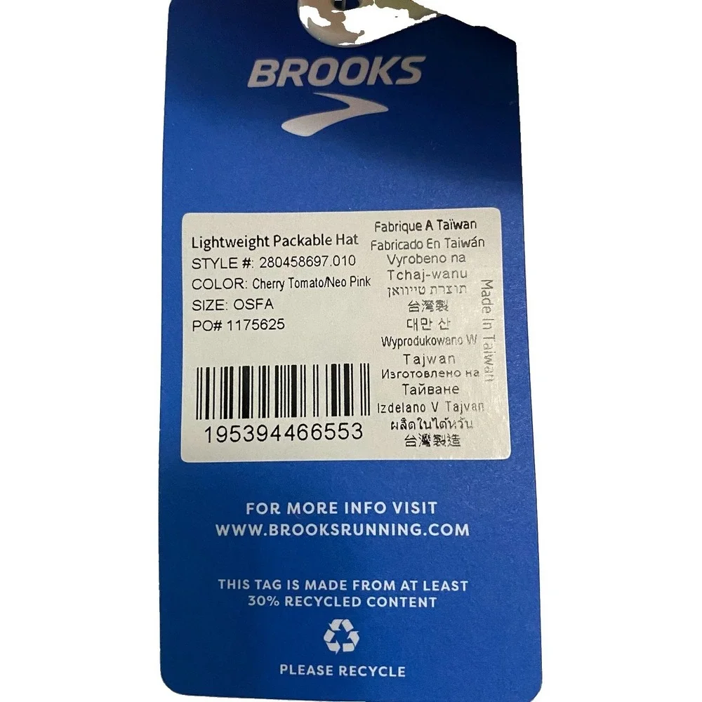 Brooks lightweight packable