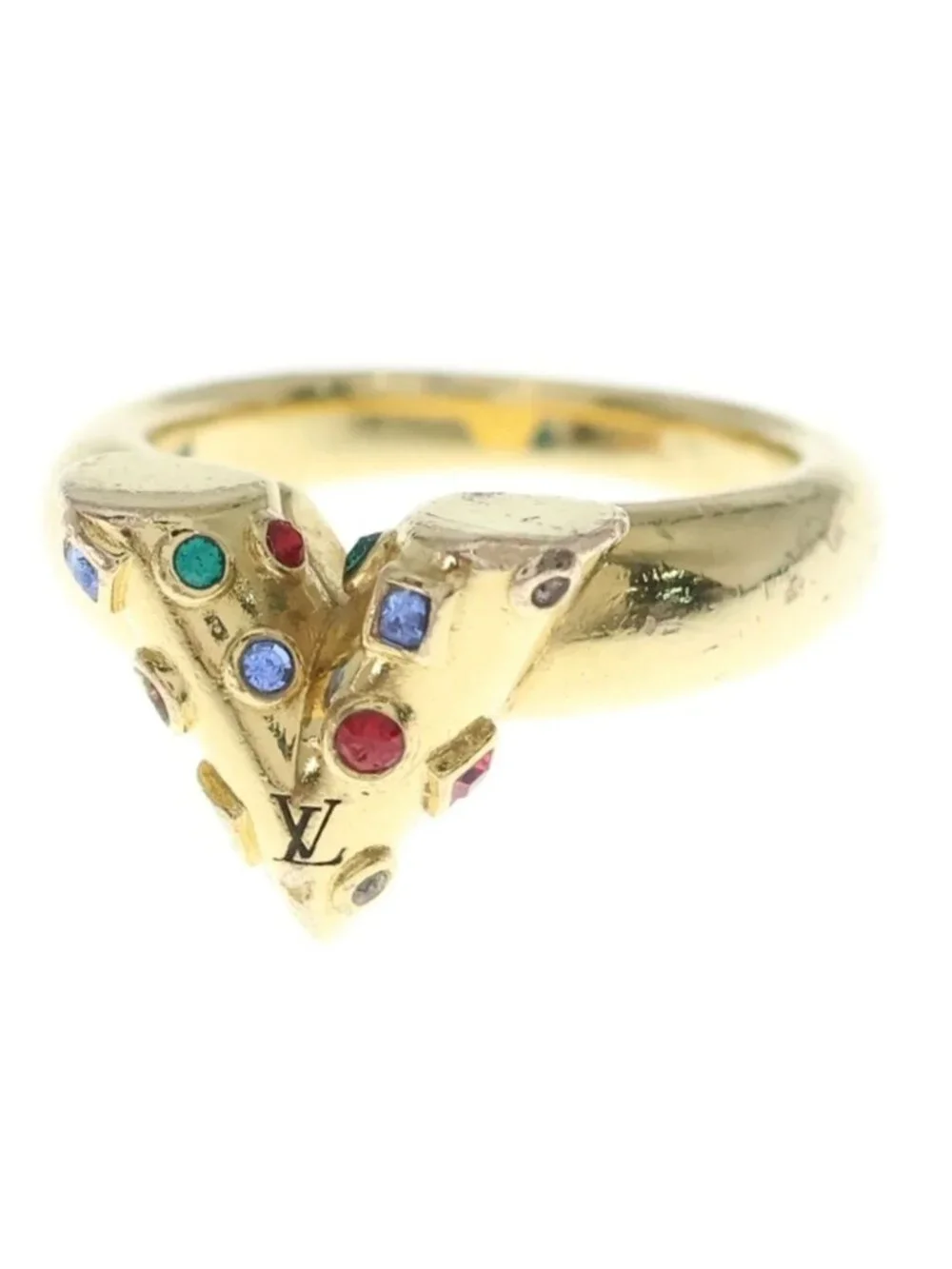 Louis Vuitton Essential Planet Ring Gold
