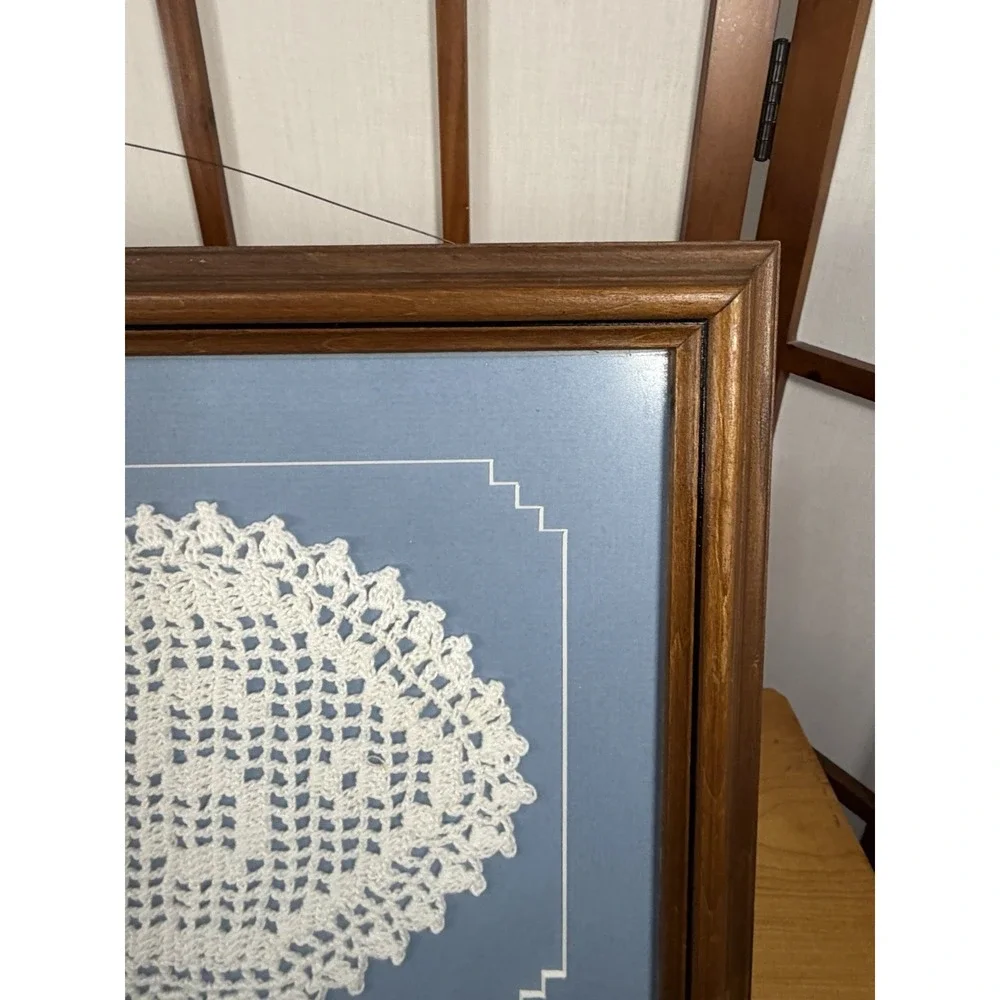 Handmade framed vintage