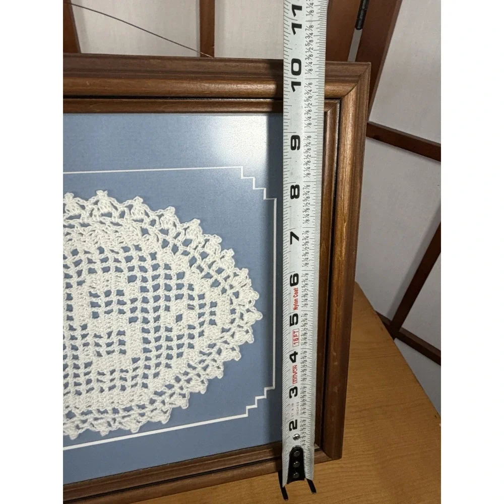 Handmade framed vintage