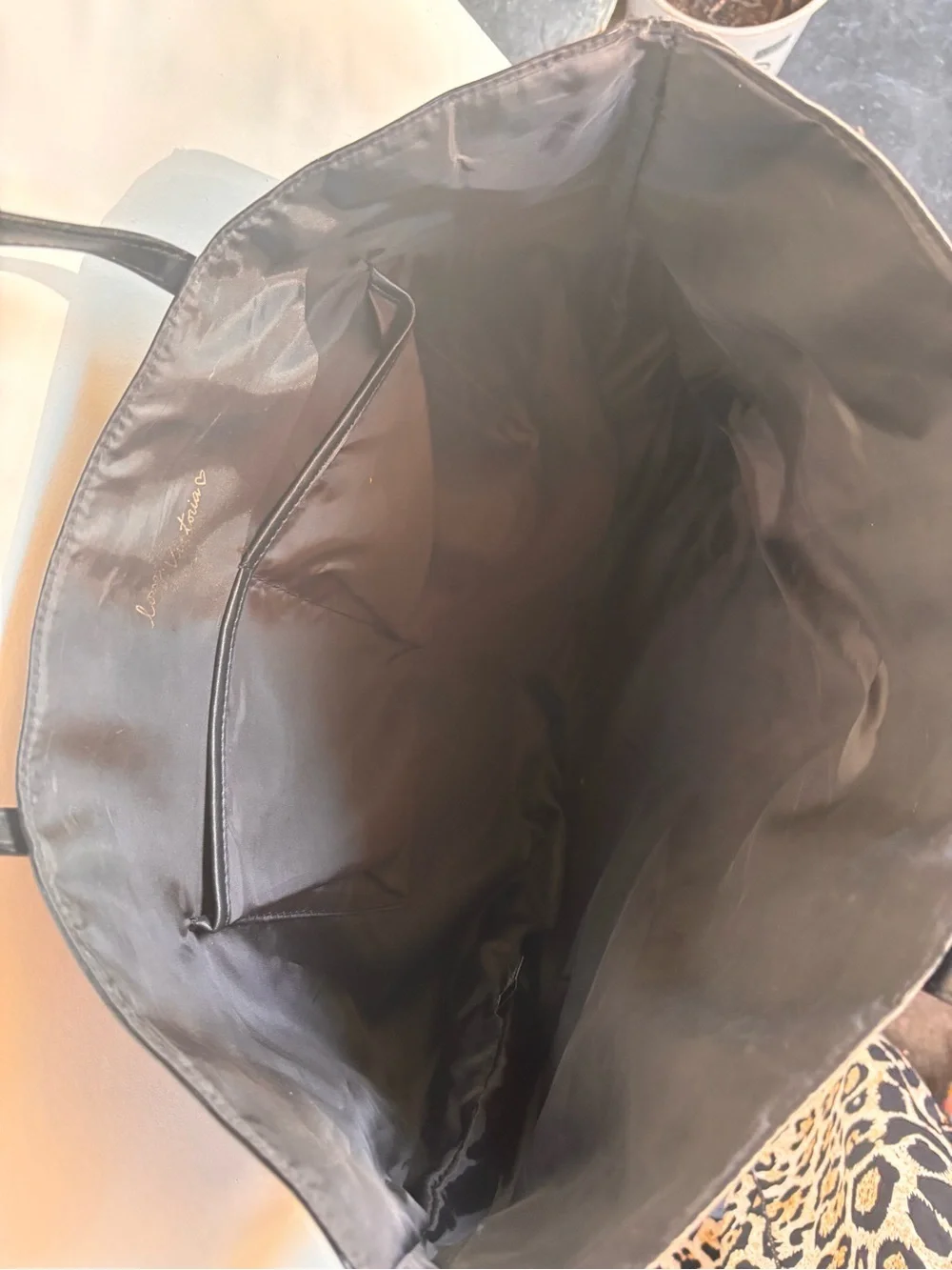 Victorias Secret transparent black