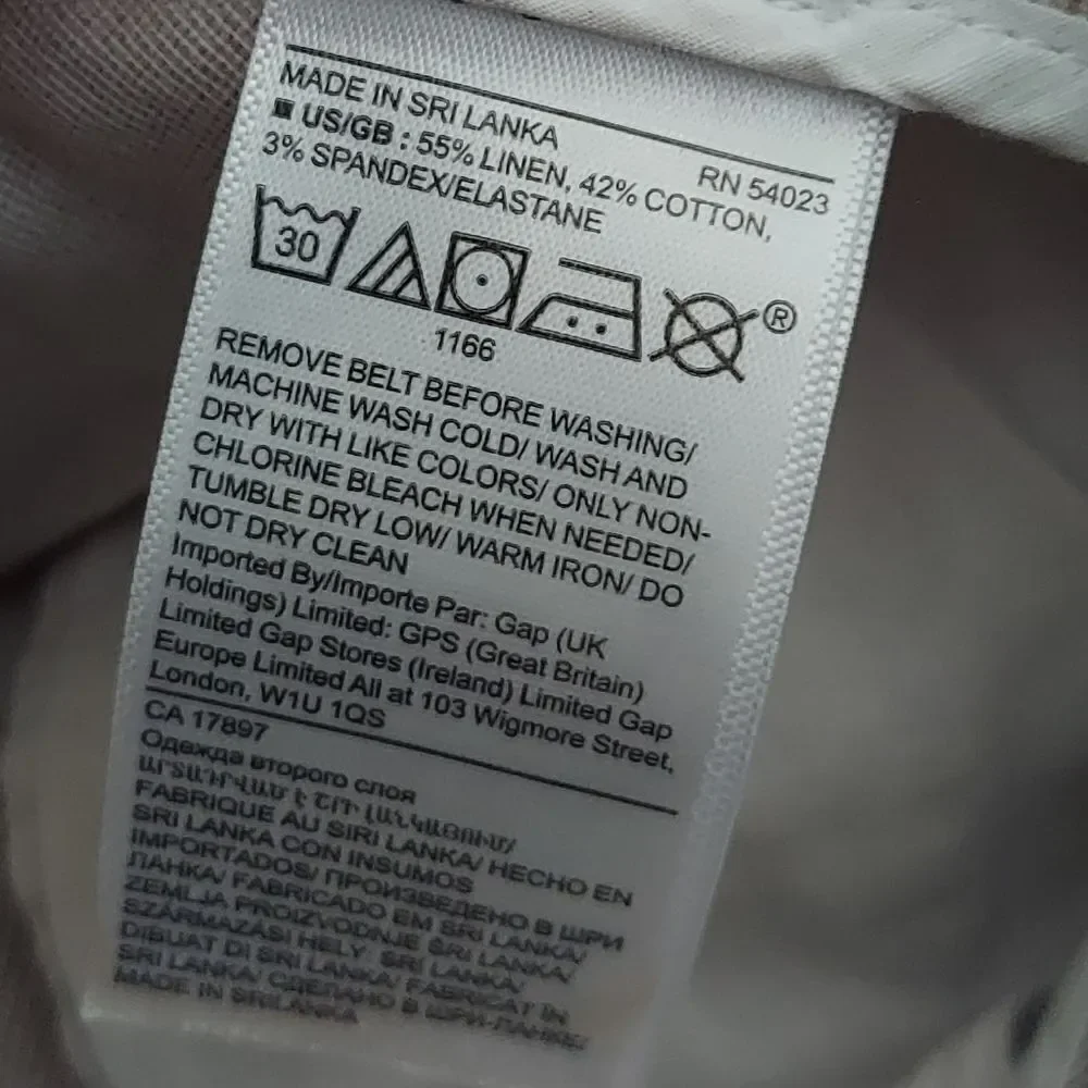 Banana Republic lightweight linen