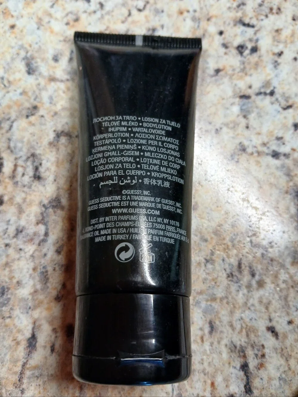 Guess opened tube