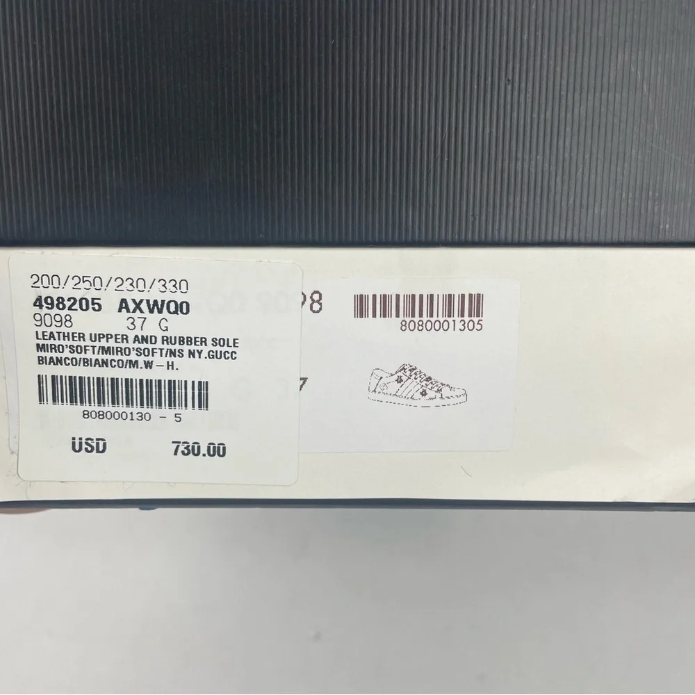 Gucci shoebox booklets