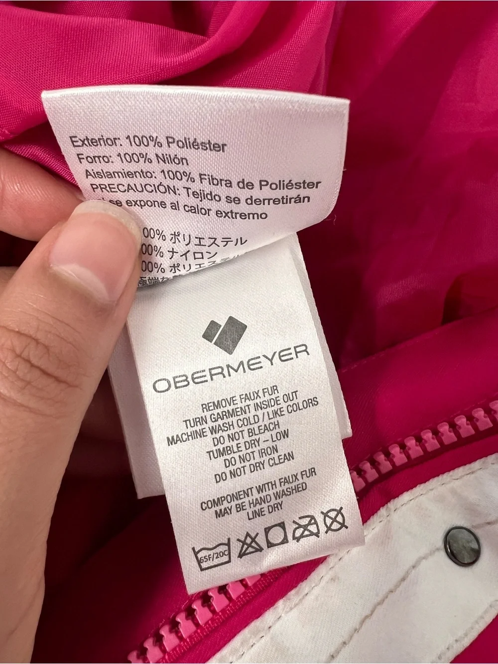 Obermeyer girls snowsuit