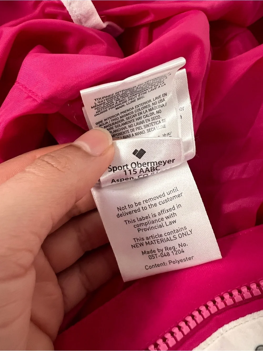 Obermeyer girls snowsuit