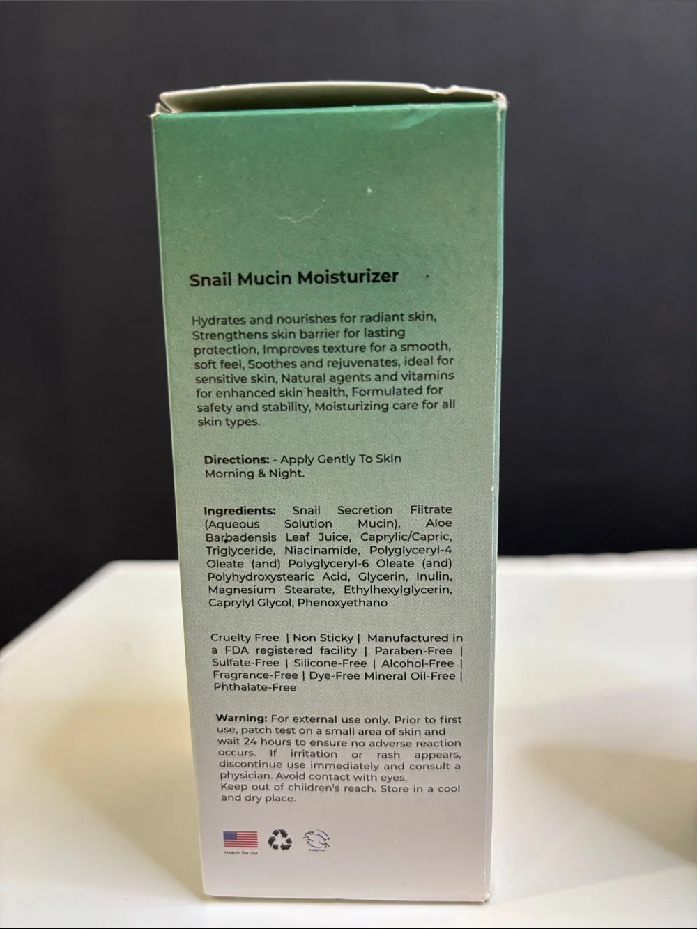 SnailCare snail mucin