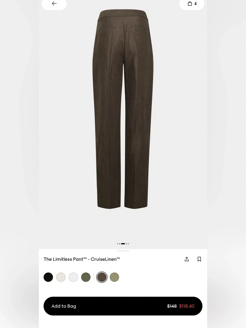 Aritzia set includes