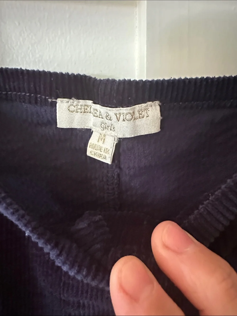 Chelsea & Violet corduroy fabric