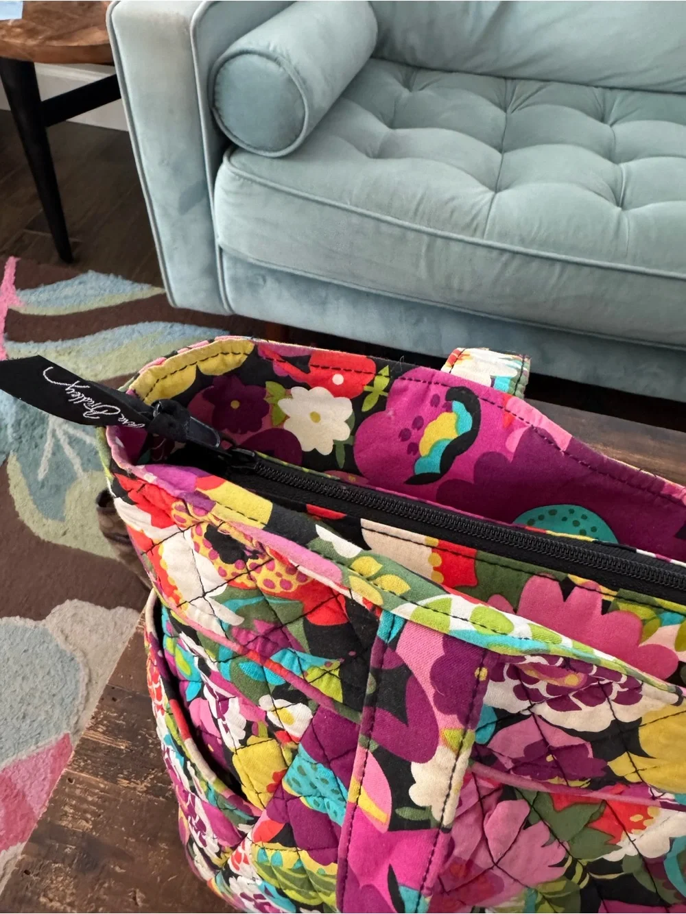 Vera Bradley colorful message