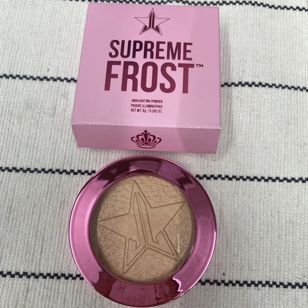 Jeffree Star Cosmetics Highlighter Powder Supreme Frost Frozen Peach