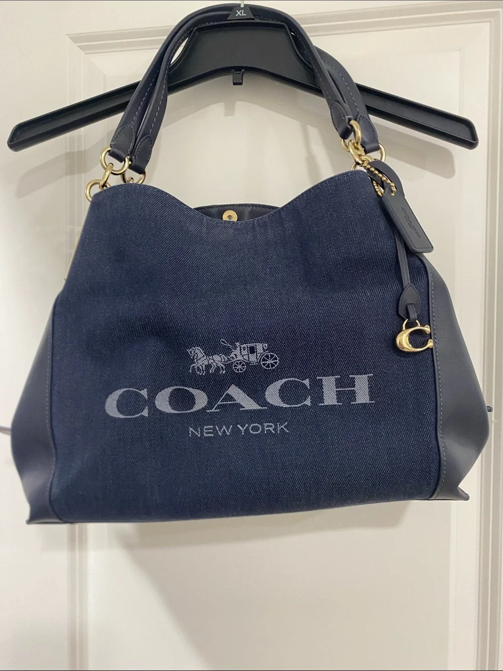 Coach shoulder tote