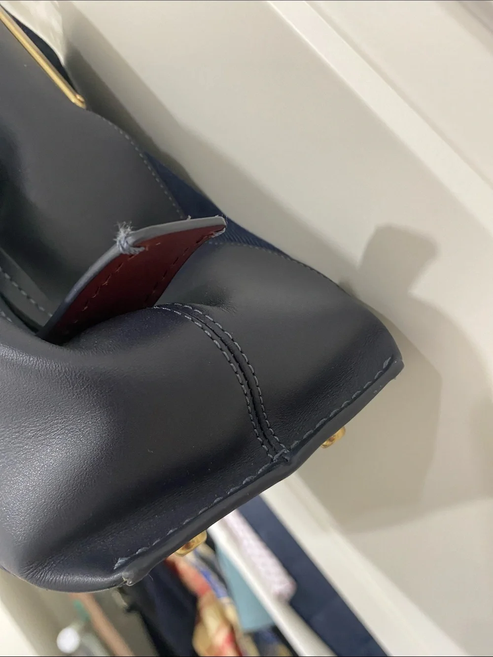 Coach shoulder tote