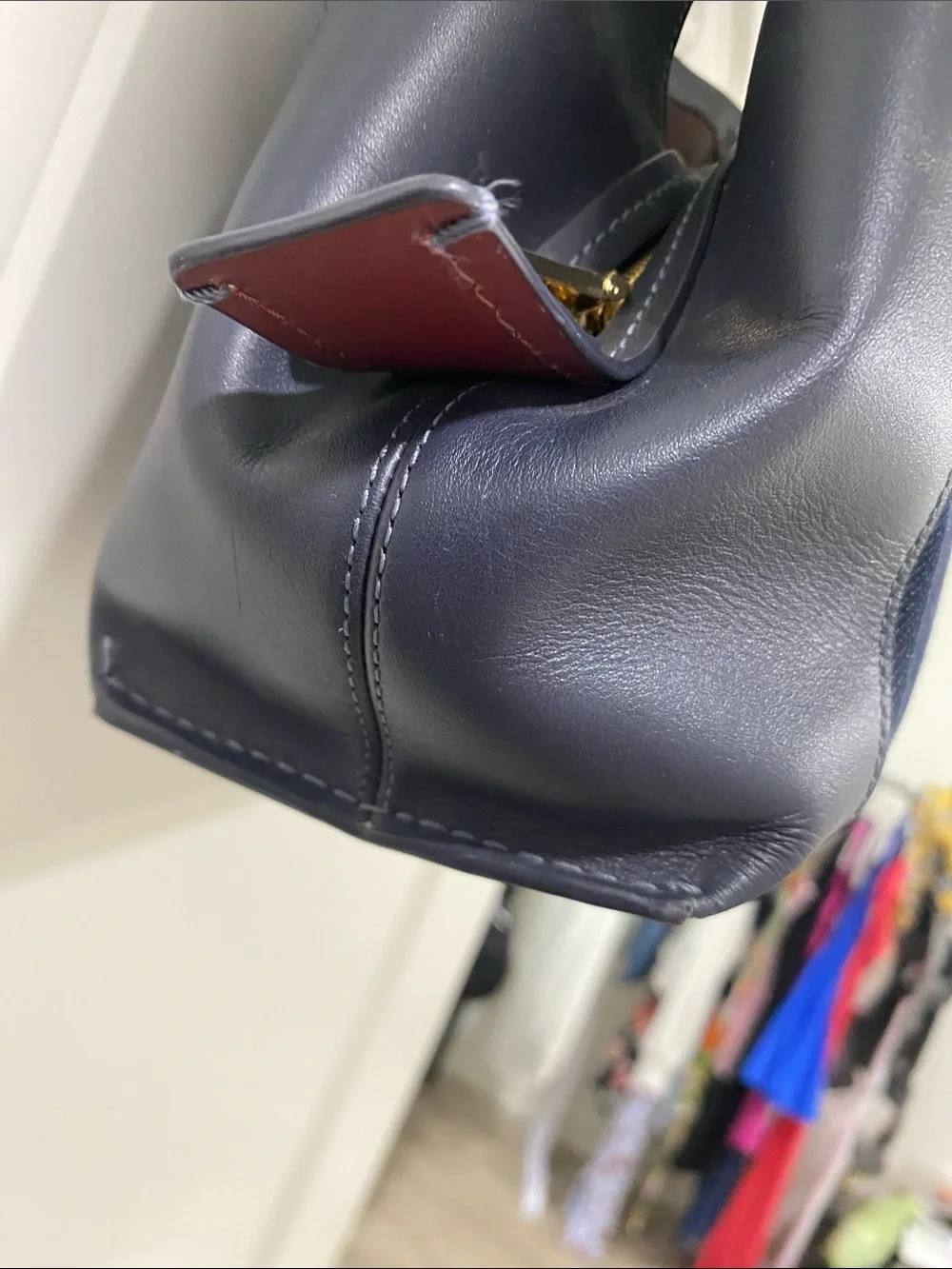 Coach shoulder tote