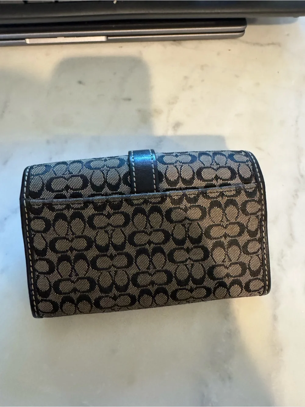 Coach signature jacquard