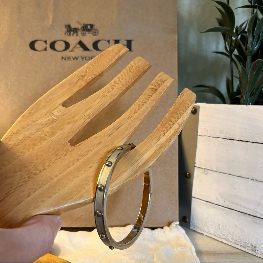 Coach sophisticated silver