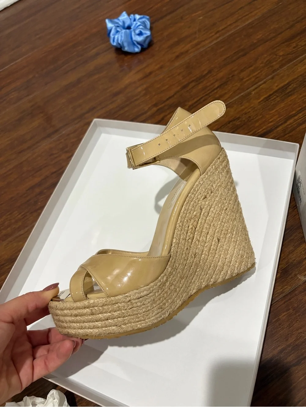 Jimmy Choo patent leather