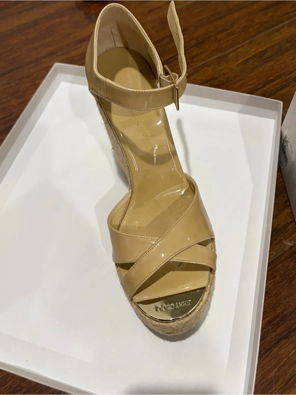 Jimmy Choo patent leather