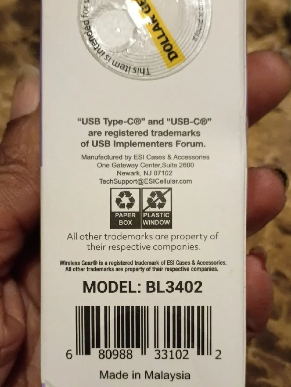 N/A purple usb