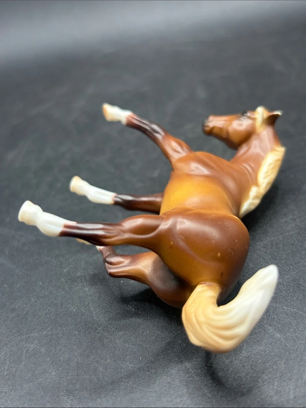 1999 Vintage Breyer Stablemates Quarter Chestnut Horse Figure Equestrian Toy