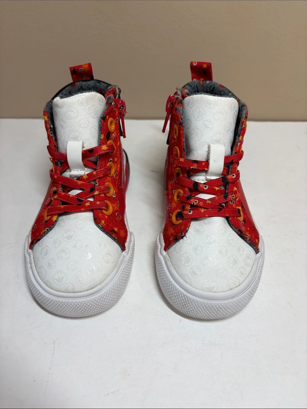 Ground Up bold red