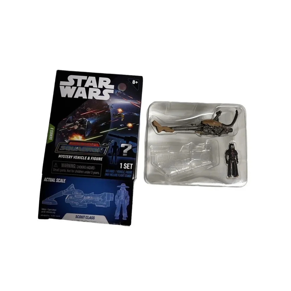 Star Wars Micro‎ Galaxy Squadron Series 3 NIKTO SPEEDER with TUSKEN RAIDER 0122