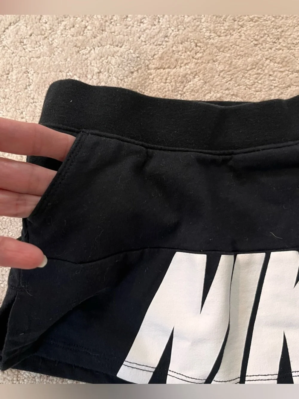Nike Air Black Cotton Skort 2T