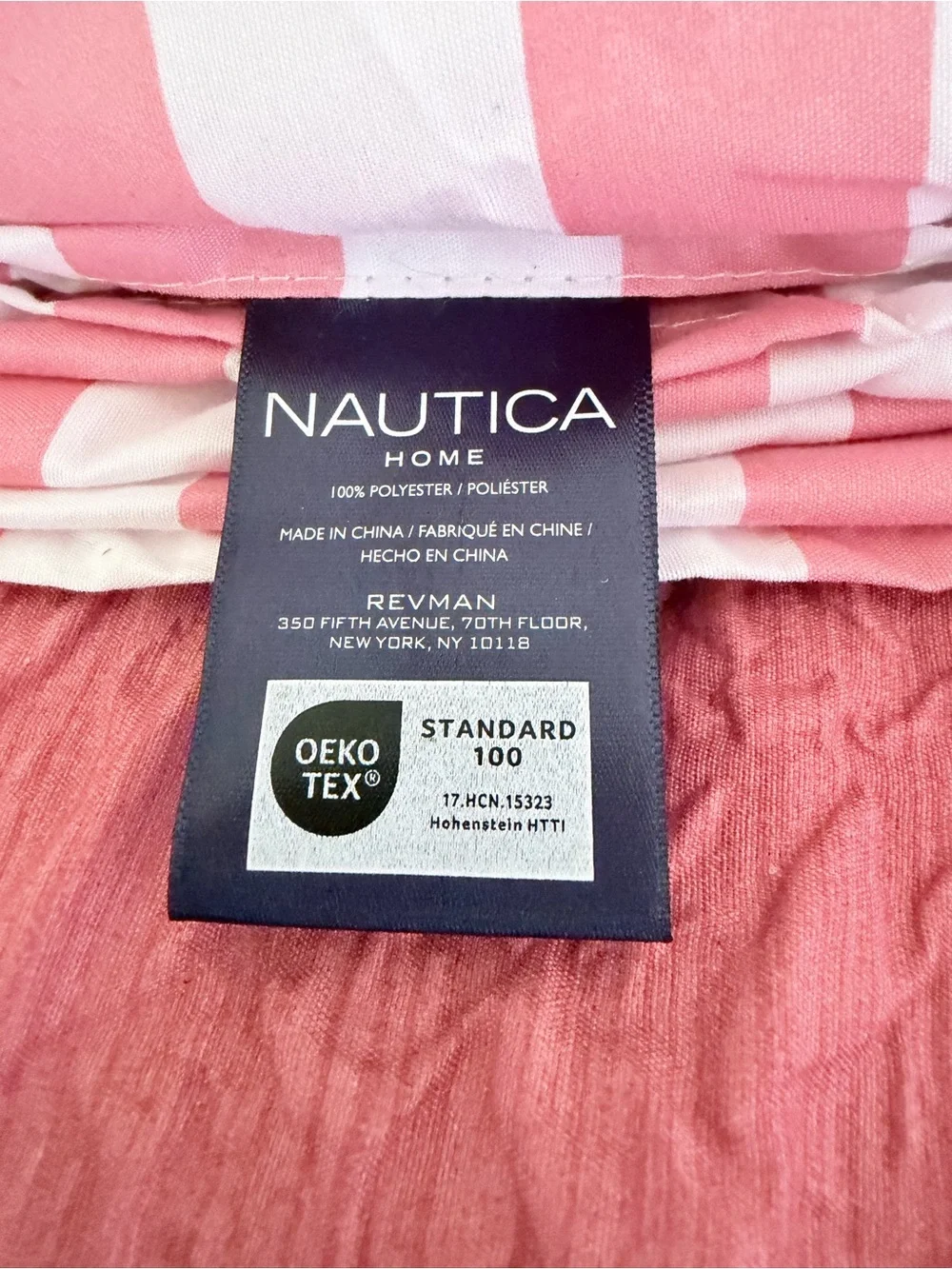 Nautica striped sheet