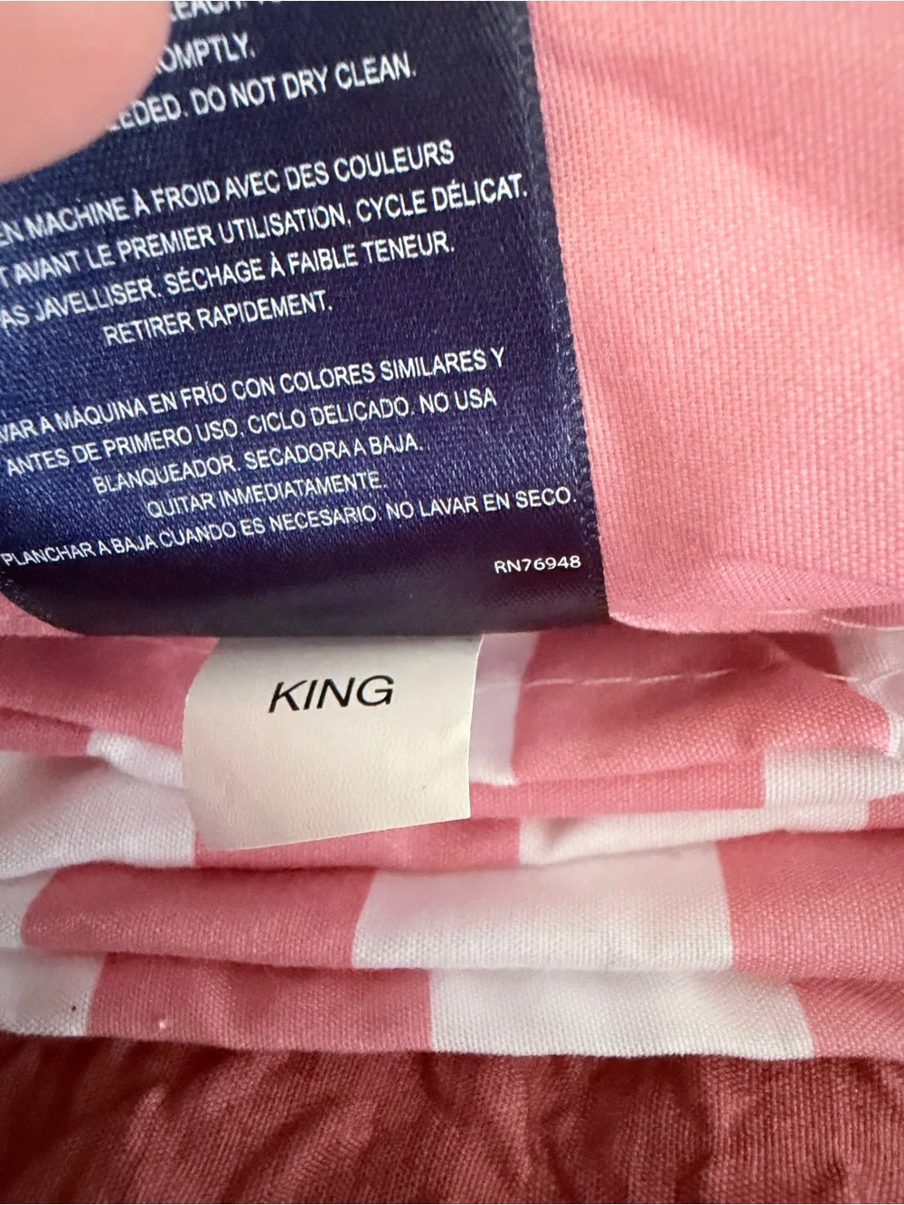 Nautica striped sheet
