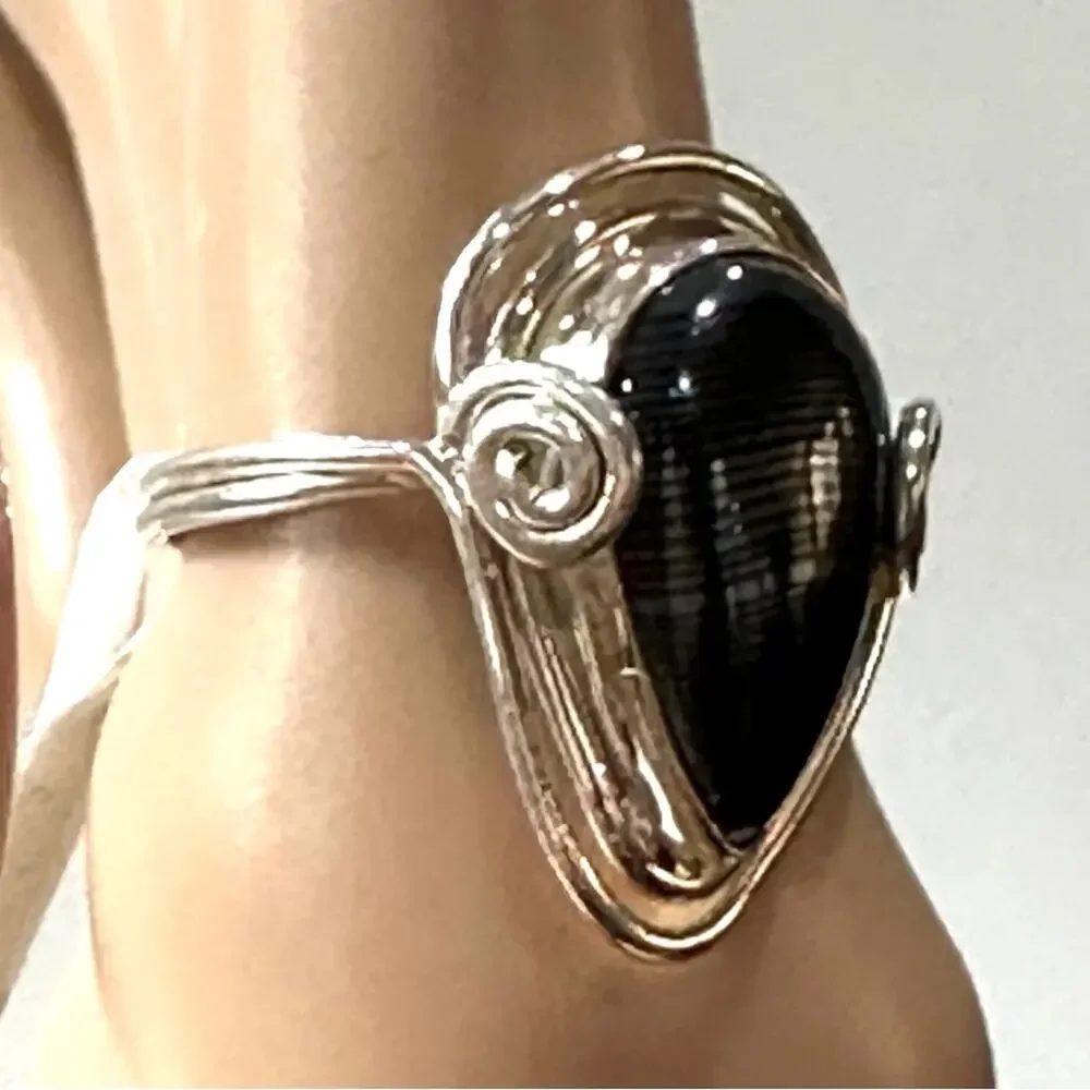Hand Crafted crown silver