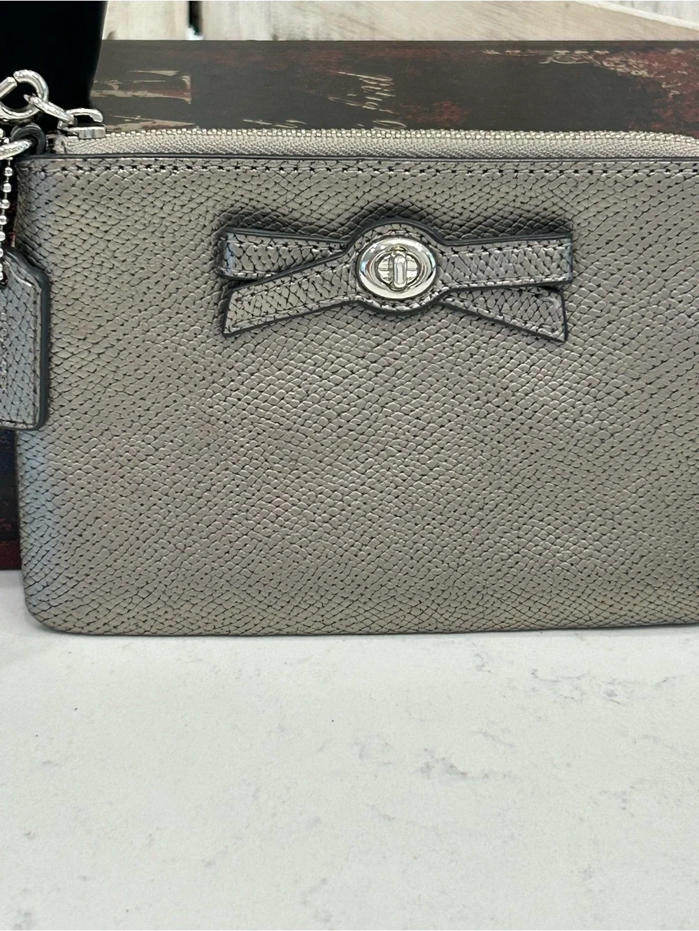 Coach compact wristlet