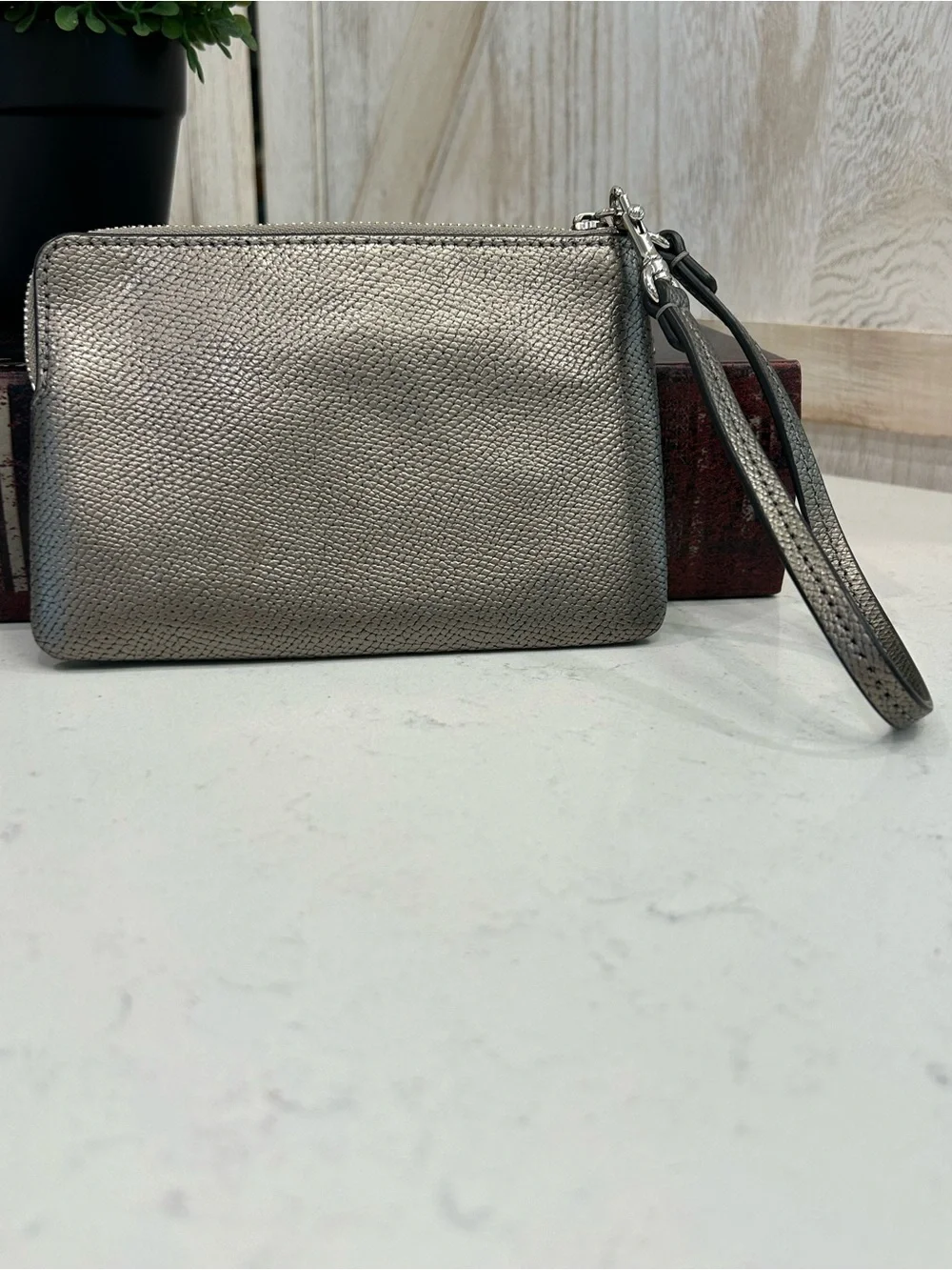 Coach compact wristlet