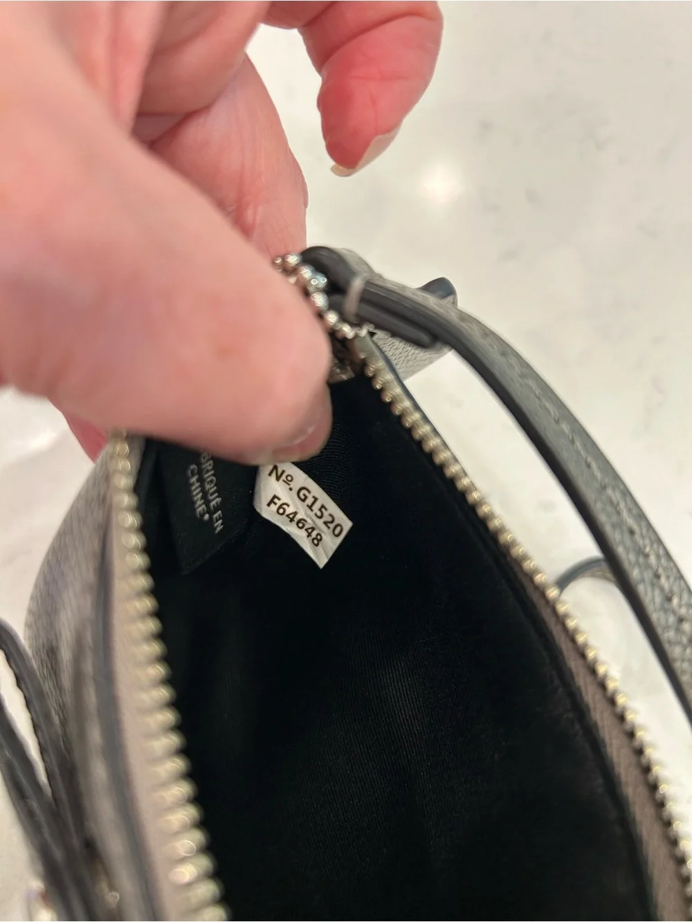 Coach compact wristlet