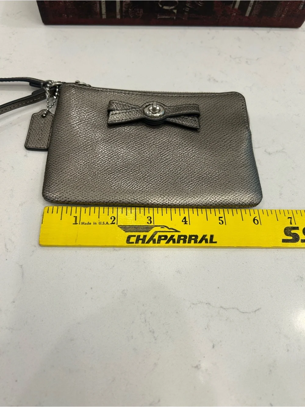 Coach compact wristlet