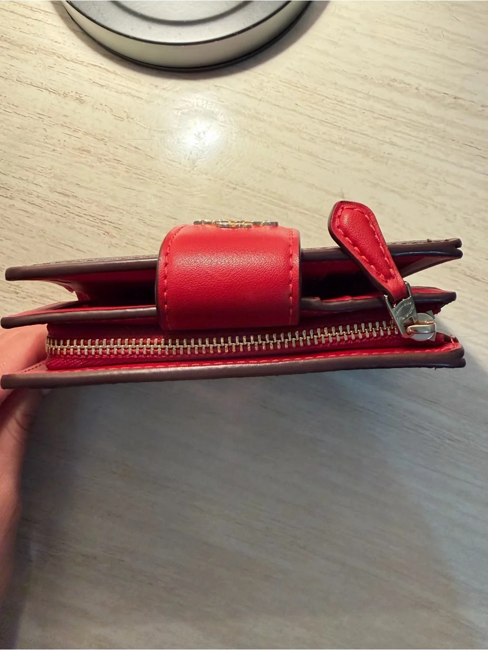 Coach compact wallet