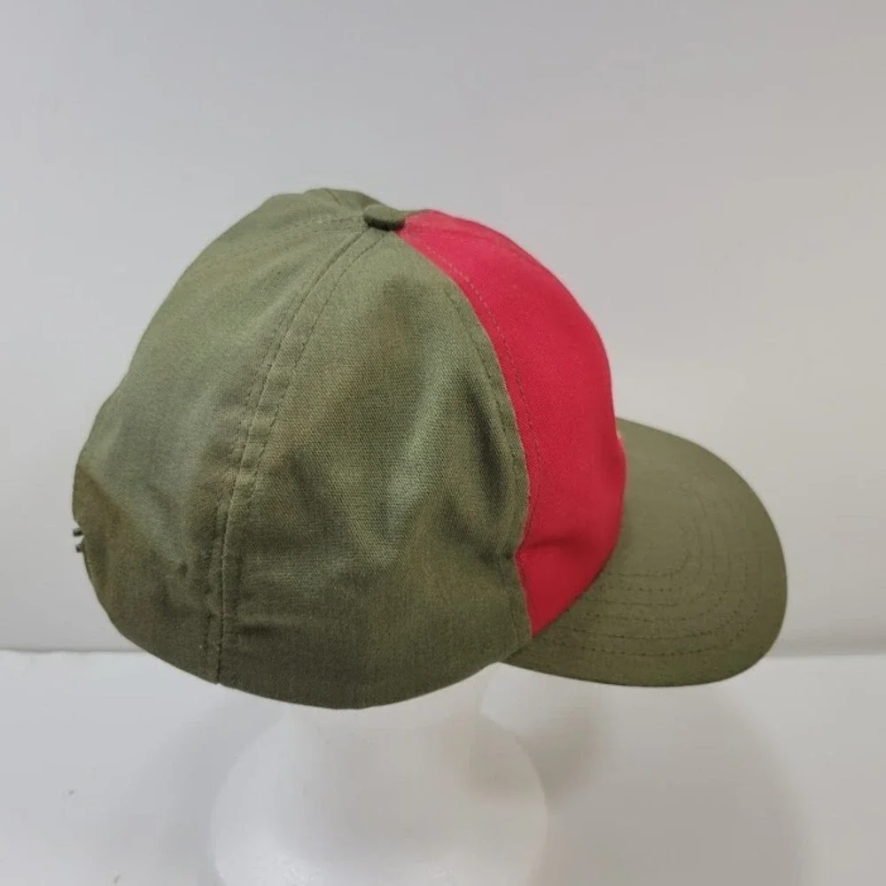 Boy Scouts of America Hat Cap Red Green Snapback Vintage 1980s/90s  Made In USA