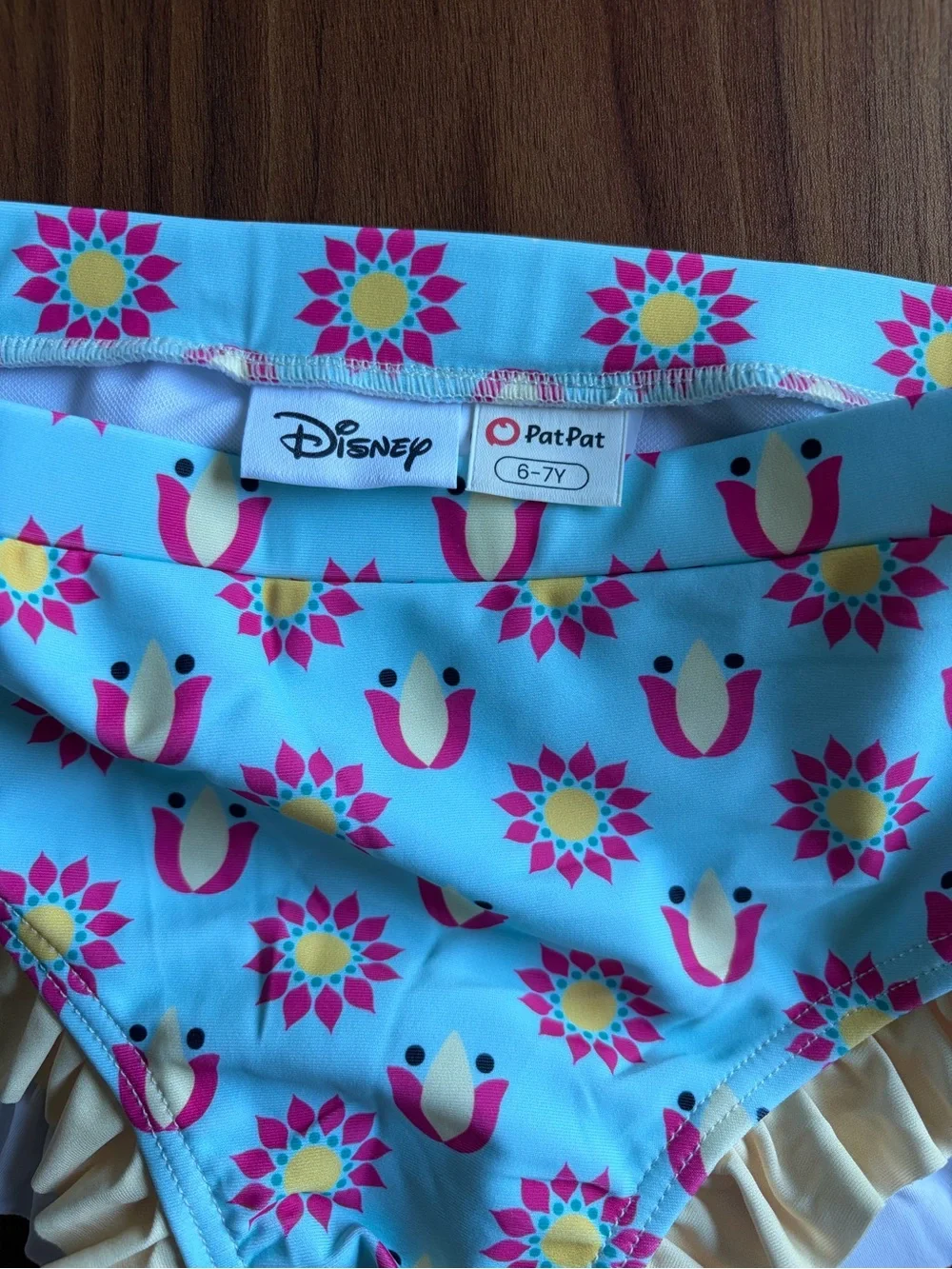 NWOT PatPat x Disney 6-7Y Anna & Elsa Swim